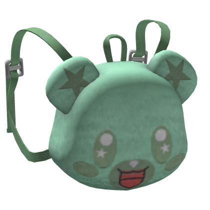 -',ৎ Cute Kawaii Bear Backpack in Mint Green (3.0)