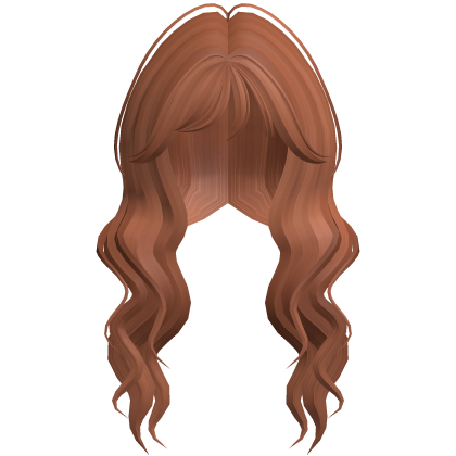 Soft Wavy Hair w/ Side Bangs (Ginger)