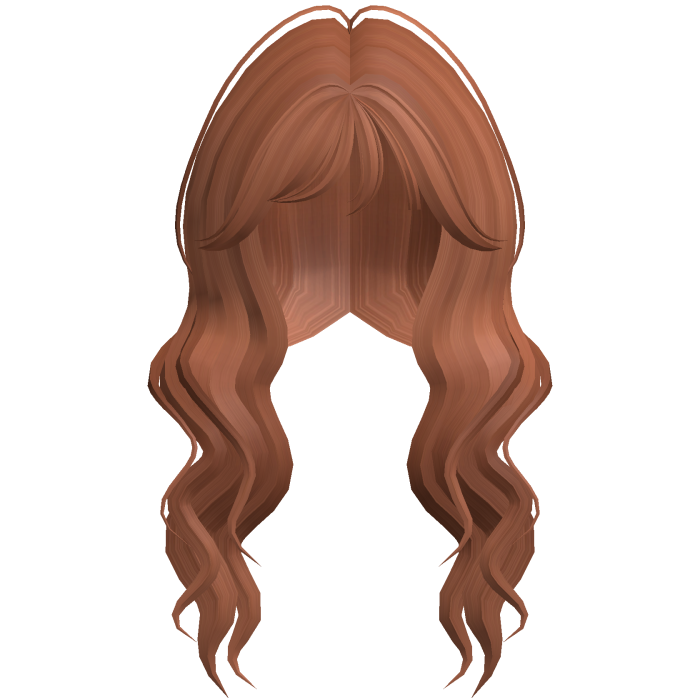 Soft Wavy Hair w/ Side Bangs (Ginger)