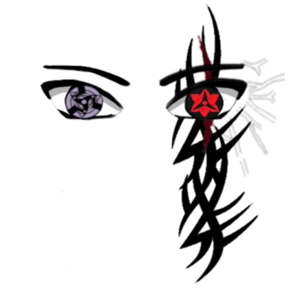 Sasuke Rinnegan Face Roblox decal