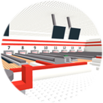 Colored Bowling Alley