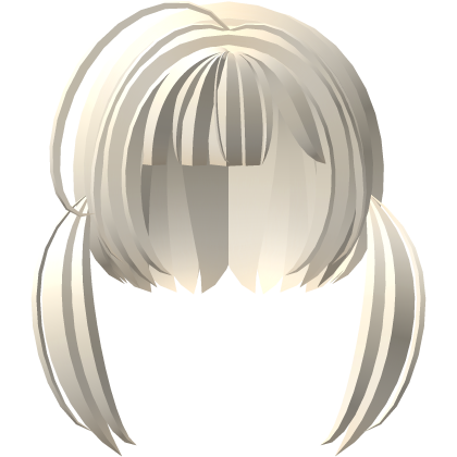 ♡ blonde cute moe anime low messy emo pigtails Roblox item