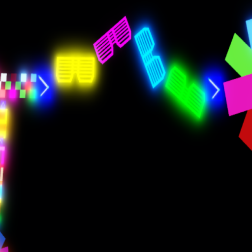 🌈 Neon Glow Obby! 