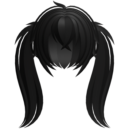 fluffy moe long ponytails black