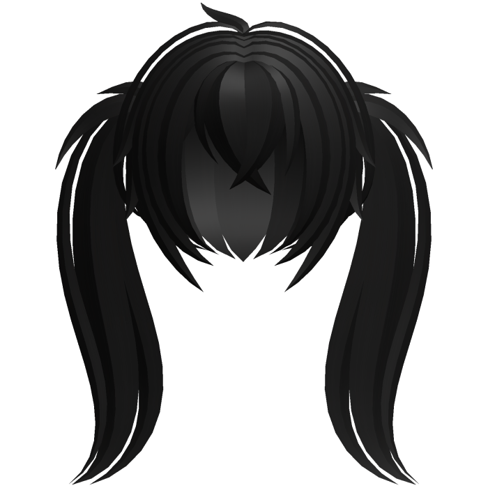 fluffy moe long ponytails black
