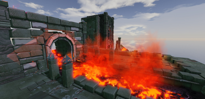 Roblox Fantasy RPG Dungeon Modular Assets Pack preview 1