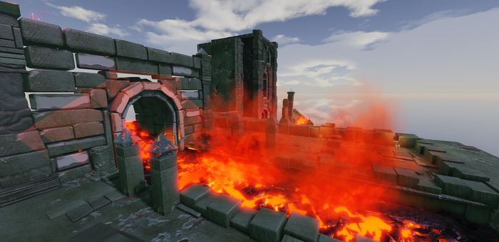 Roblox Fantasy RPG Dungeon Modular Assets Pack preview 1
