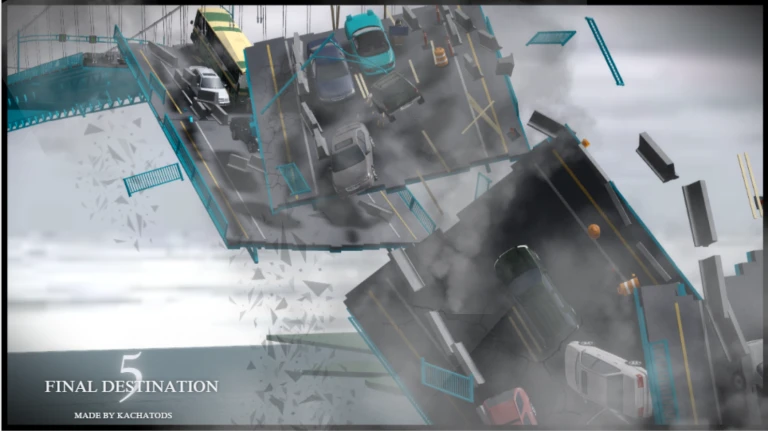 Final Destination 5 Bridge collapse - Roblox