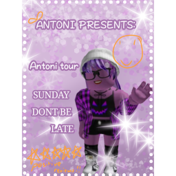 Antoni on tour