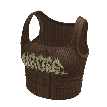 brown cyber sigil tank top thumbnail