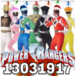 で Power Rangers