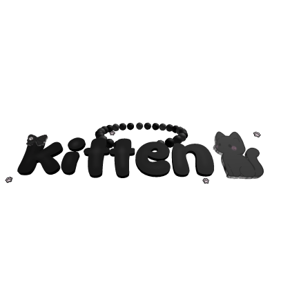 kitten necklace 3.0 Roblox item