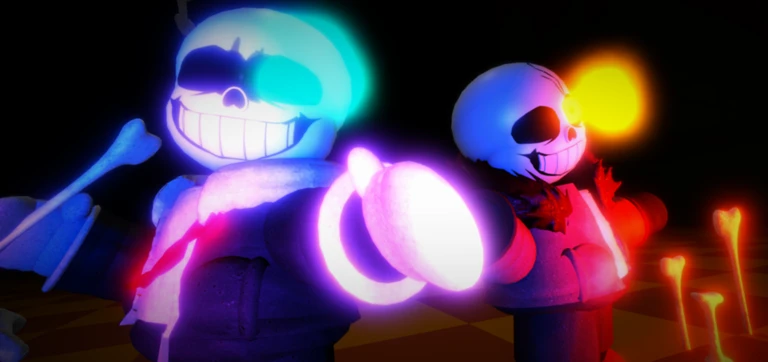 Undertale Sans AU Lucha 3 - Roblox