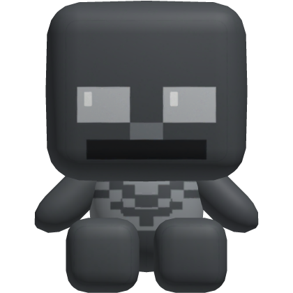 Wither Skeleton Pixel Plushie