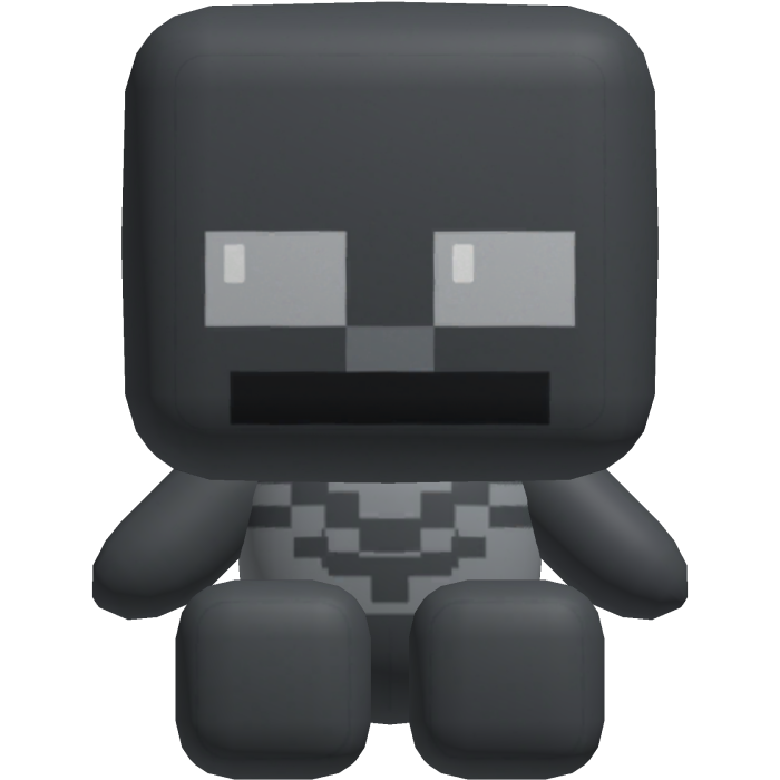 Wither Skeleton Pixel Plushie