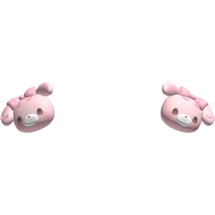 bonbonribbon kawaii pink bunny bobbles Roblox item