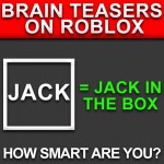 🧠Brain Teasers on Roblox