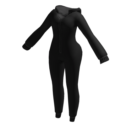 🖤 Cute Black Onesie Romper Pajamas thumbnail