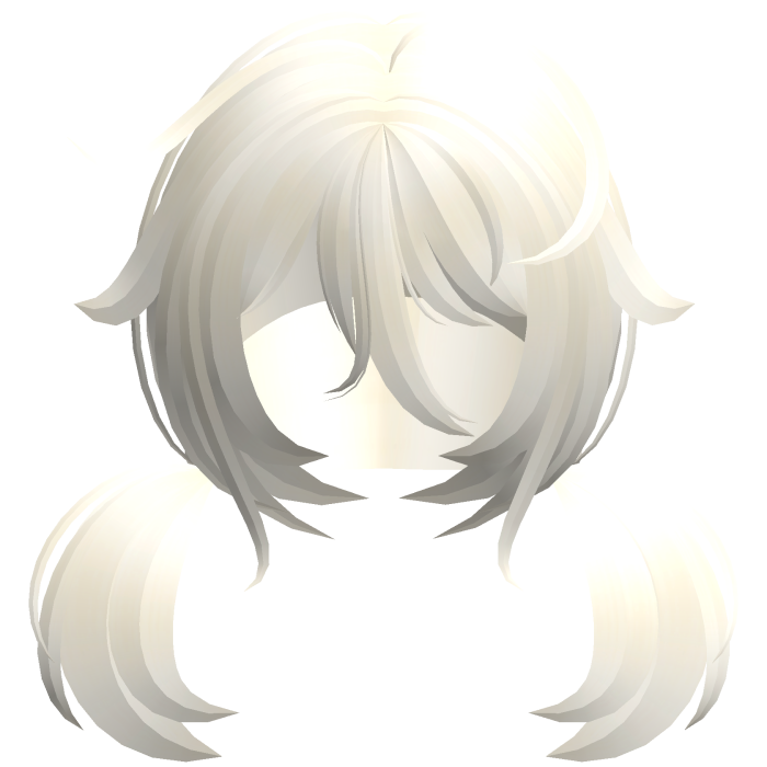 ♡ Kawaii Tweencore Messy Anime Blonde Pigtails 🍀