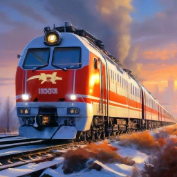 Endless train ride icon