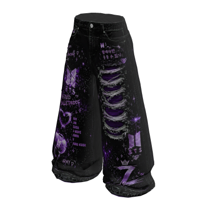 Purple Echo Baggy