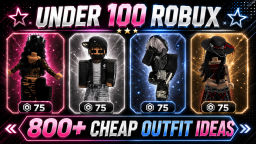 💎🛍️ Poniżej 100 Robuxów - Tanie pomysły na strój 💸