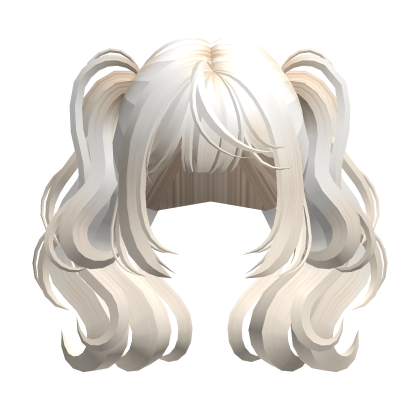 Beige Cute Wavy Pigtails Roblox item