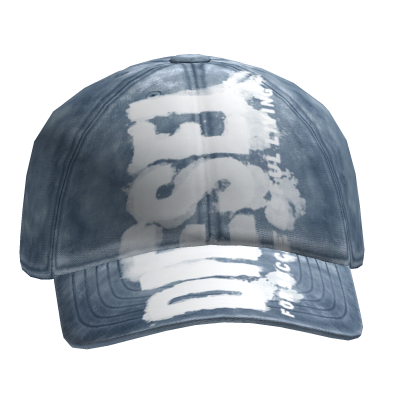 Six Panel Light Blue Denim Cap thumbnail