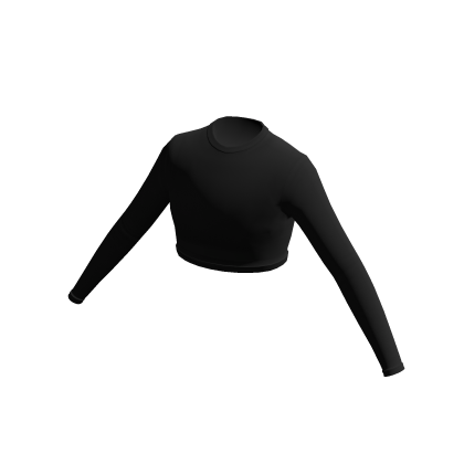 BB 90s Summer Long Sleeve Top - Black