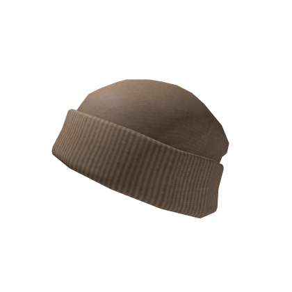 Cool Winter Beanie in Beige (Hair Compatible)