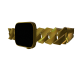 (R6) |♞ NILE. | Gold Smart-Watch
