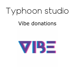 Typhoon studios Vibe donations
