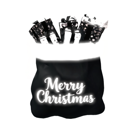 Emissive Christmas Santa bag 