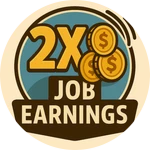 2X Job Earnings