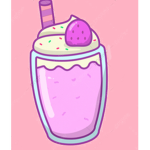 .Strawberry Milks.