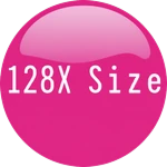 128X Size