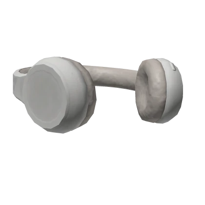 Y2K Neck Headphones - White (PBR) | Roblox Item - Rolimon's