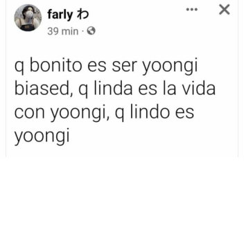 extraño a yoongi 😓 