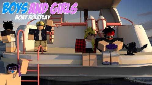 Boys and Girls Boat Roleplay