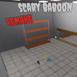 (the new one) actully scary baboon