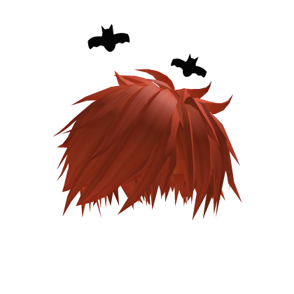 Halloween Emo Spikey Hair With Bats thumbnail