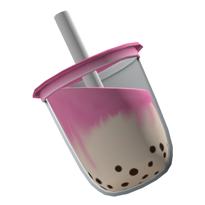 Cute Pink Boba Milk Tea