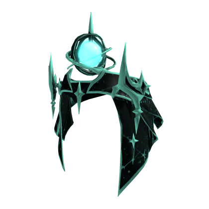 [EMISSIVE] Blue Glowing Cosmic Halo Roblox item