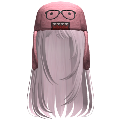 Domo Long Girl Hair Pink