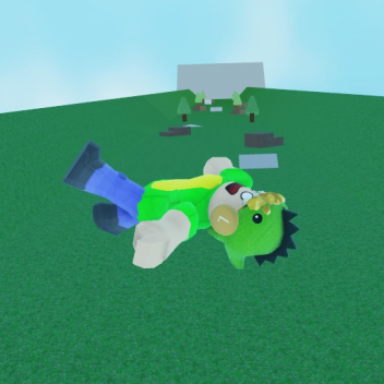 Slide down a large hill