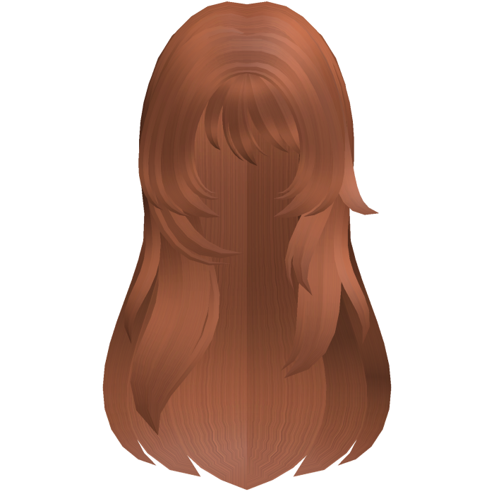 ginger long wispy moe anme hair