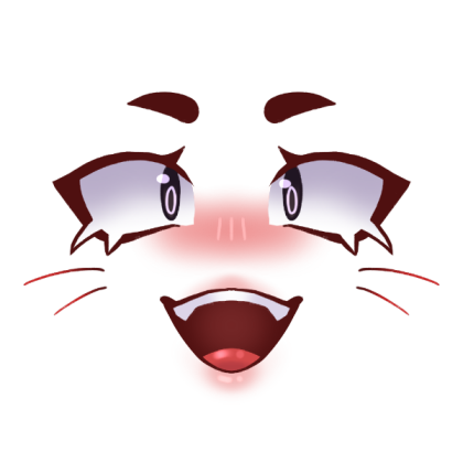 Kitty Face Roblox decal