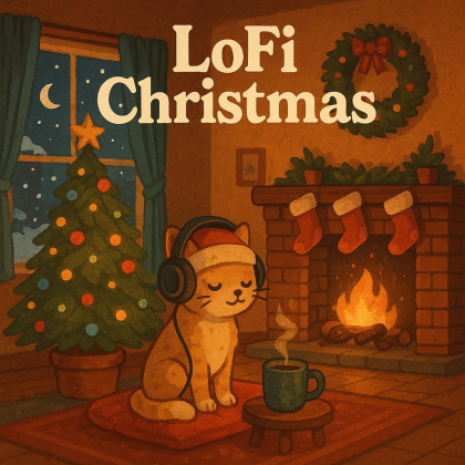 LoFi Christmas Snow Walk – Relaxing Night Ambience Roblox music