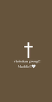 Christian Group! Maddie!