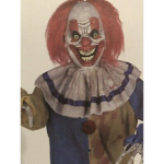 CLOWN ON FIRE